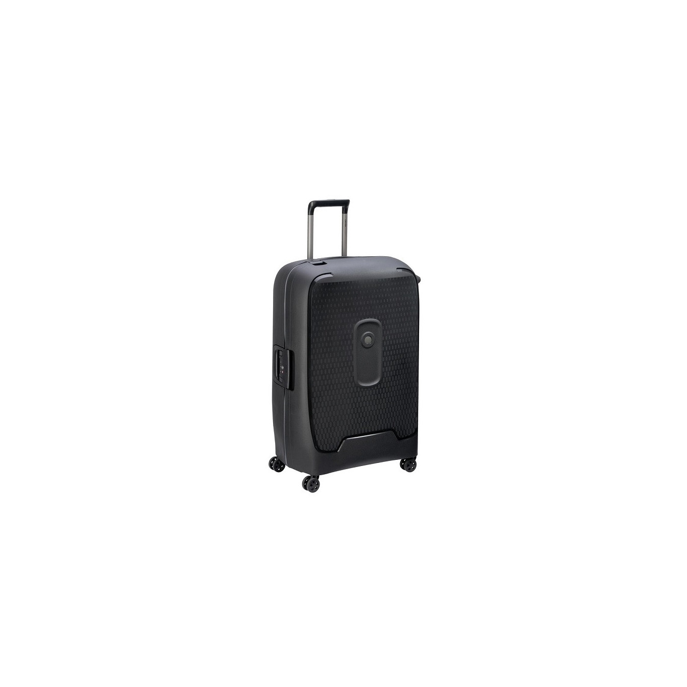 Delsey Moncey Valise Trolley 4 Doubles Roues 76 cm Noire