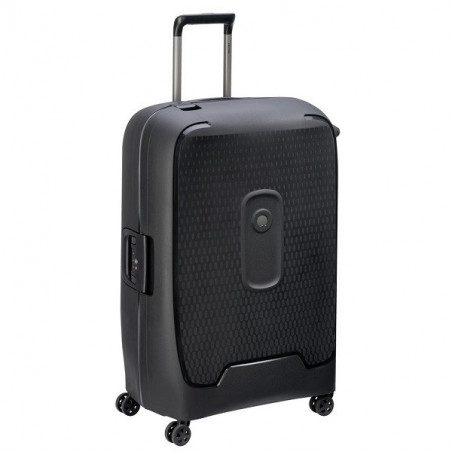 Delsey Moncey Valise Trolley 4 Doubles Roues 76 cm Noire