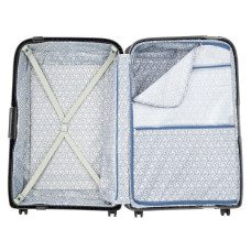 Delsey Moncey Valise Trolley 4 Doubles Roues 76 cm Noire