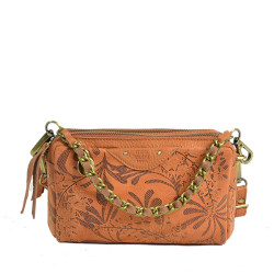 Mila Louise Mama XS GY Small Trotter Bag Fantasy Leather Tan