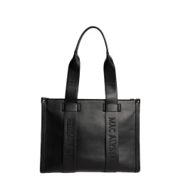 Mac Alyster Basic Clover Tote Bag A4 Format Black