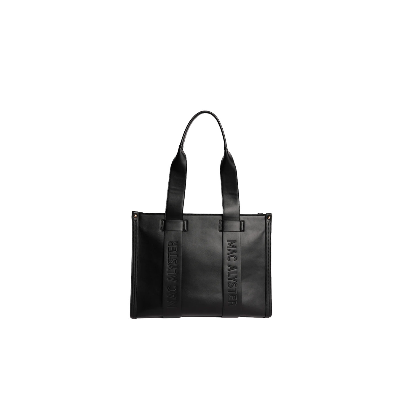 Mac Alyster Basic Clover Tote Bag A4 Format Black