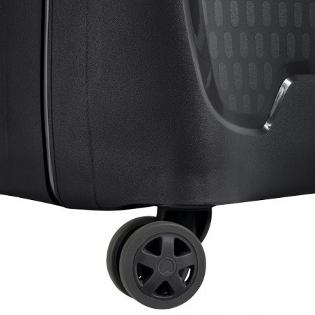 Delsey Moncey Valise Trolley 4 Doubles Roues 76 cm Noire