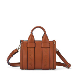 Mac Alyster Basic Clover Mini Crossbody Bag Cognac