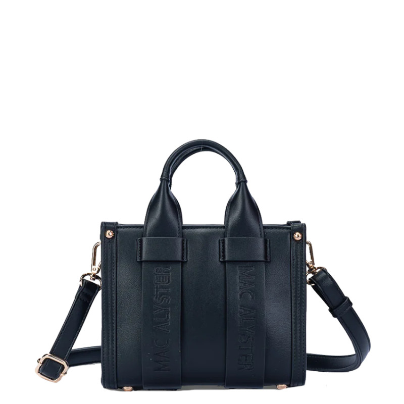 Mac Alyster Basic Clover Mini Crossbody Bag Black