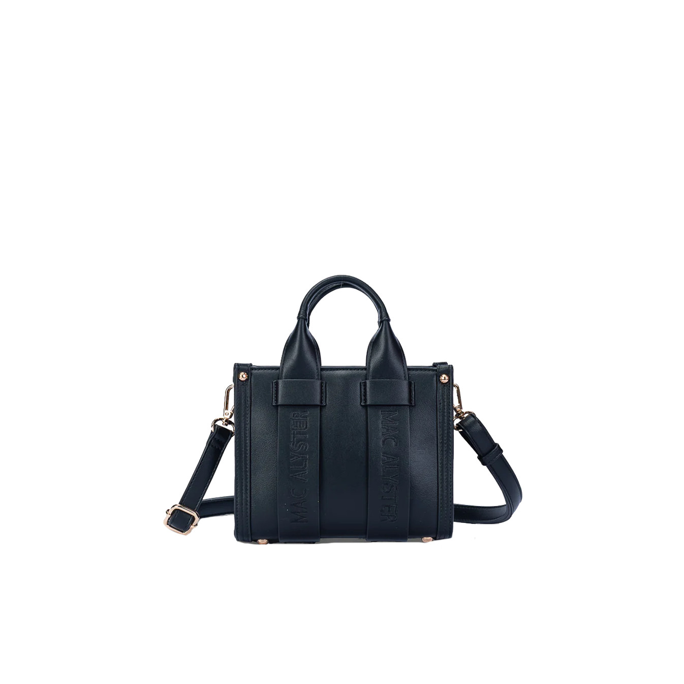 Mac Alyster Basic Clover Mini Crossbody Bag Black
