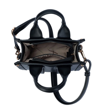 Mac Alyster Basic Clover Mini Crossbody Bag Black