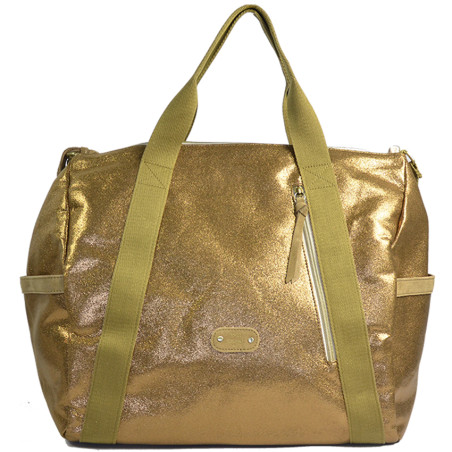 Mila Louise Nicoli AR5 Grand Cabas et Sac Week-end Bronze