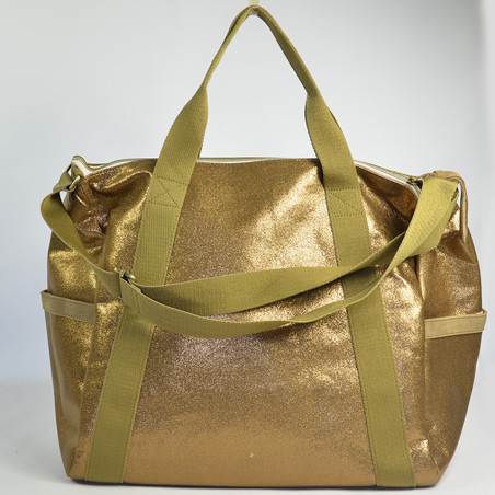 Mila Louise Nicoli AR5 Large Tote and Weekend Bag Bronze