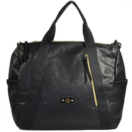 Mila Louise Nicoli AR5 Large Tote and Weekend Bag Black