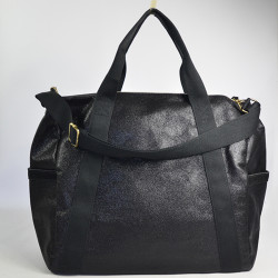 Mila Louise Nicoli AR5 Large Tote and Weekend Bag Black