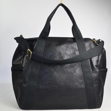 Mila Louise Nicoli AR5 Large Tote and Weekend Bag Black