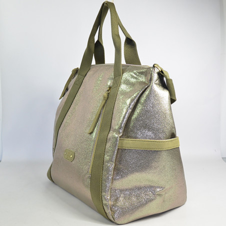 Mila Louise Nicoli AR5 Grand Cabas and Weekend Bag Oyster