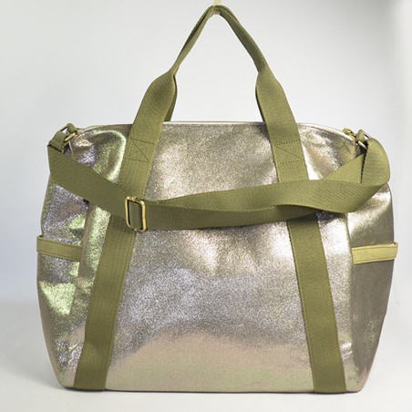 Mila Louise Nicoli AR5 Grand Cabas and Weekend Bag Oyster