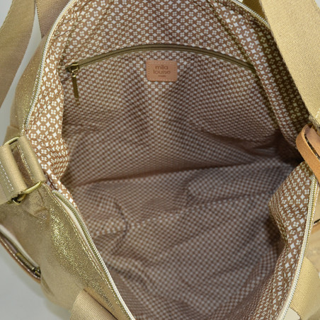 Mila Louise Nicoli AR5 Grand Cabas and Weekend Bag Oyster