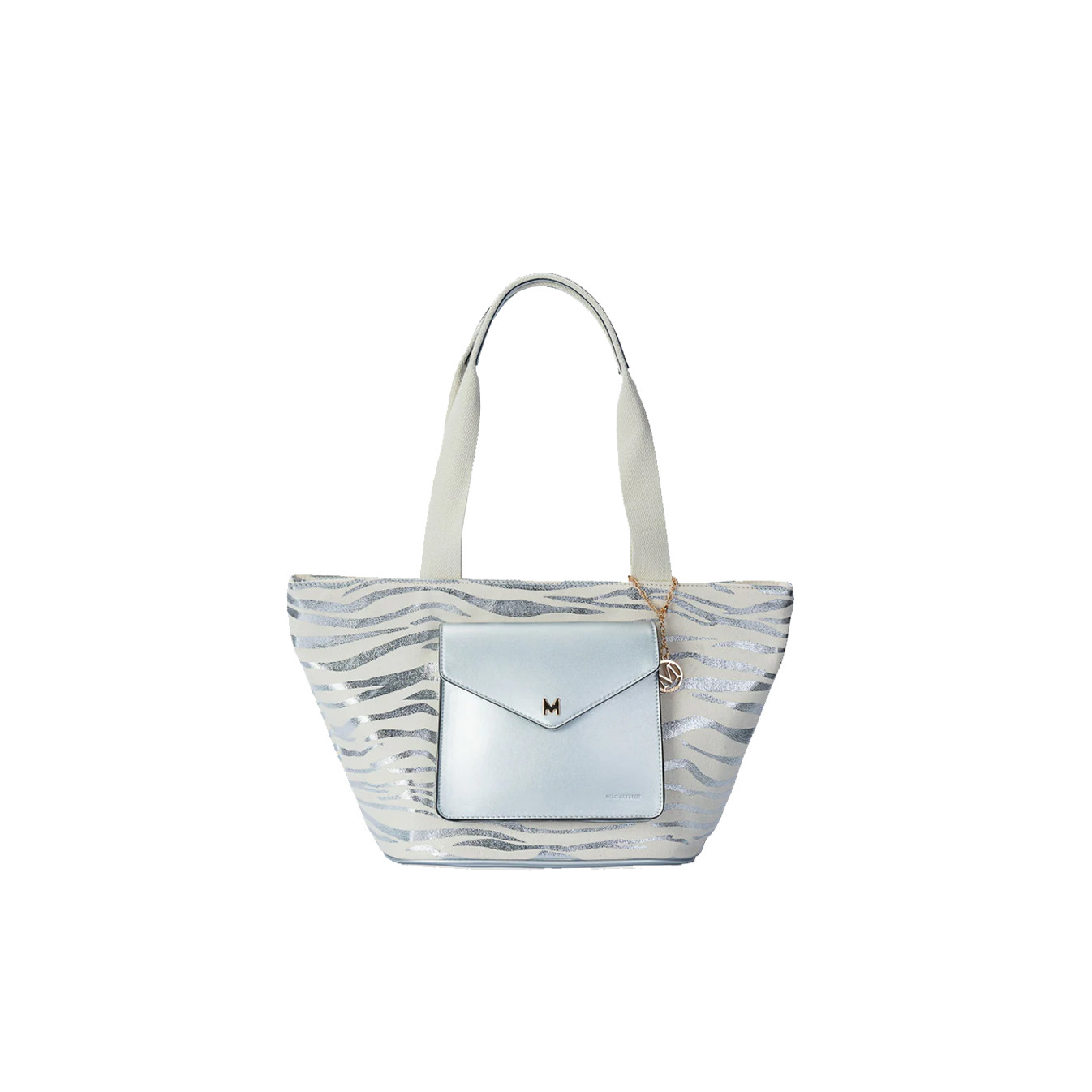 Mac Alyster Miss Bohemian Zebra Canvas Shopping Bag