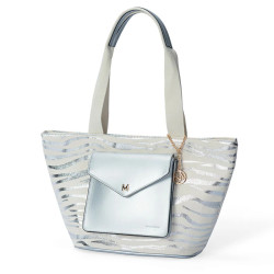 Mac Alyster Miss Bohème Shopping Bag in Canvas - Zebra