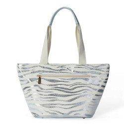 Mac Alyster Miss Bohème Shopping Bag in Canvas - Zebra