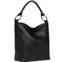 Sequoia Handle First Bucket Bag L Shoulder Strap Black