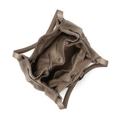 Sequoia Harmony Sac Shopping Sable Foncé ouvert