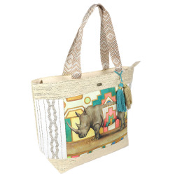Whimsical Collection Bombax Costatum Paper Rhino Basket