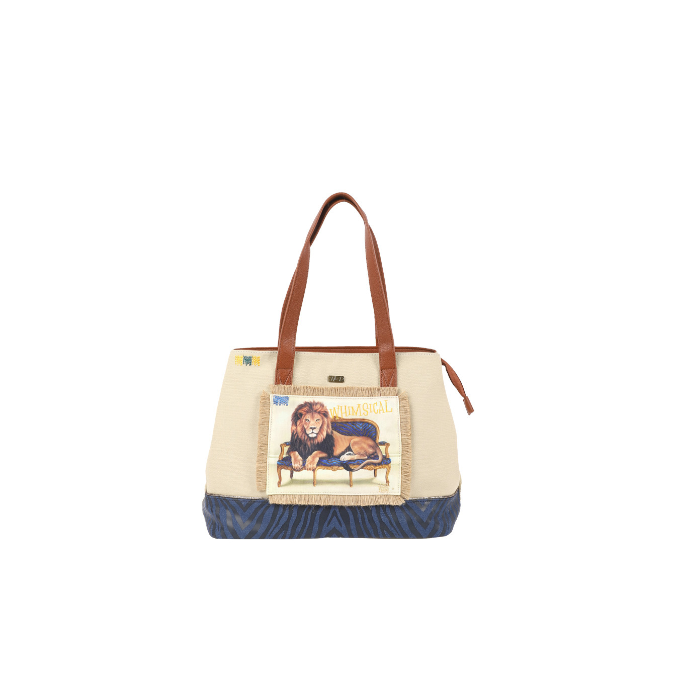 Whimsical Collection Crossopteryx Handbag Lion