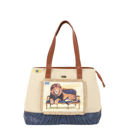 Whimsical Collection Crossopteryx Handbag Lion