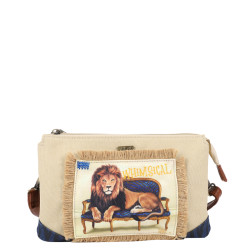 Whimsical Collection Crossopteryx Crossbody Lion Bag