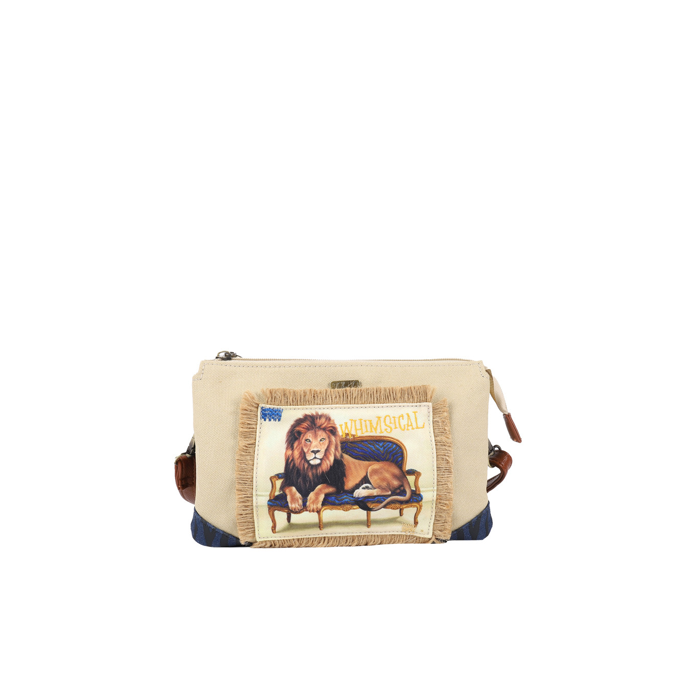 Whimsical Collection Crossopteryx Sac Porté Travers Lion