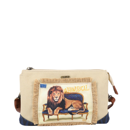 Whimsical Collection Crossopteryx Crossbody Lion Bag