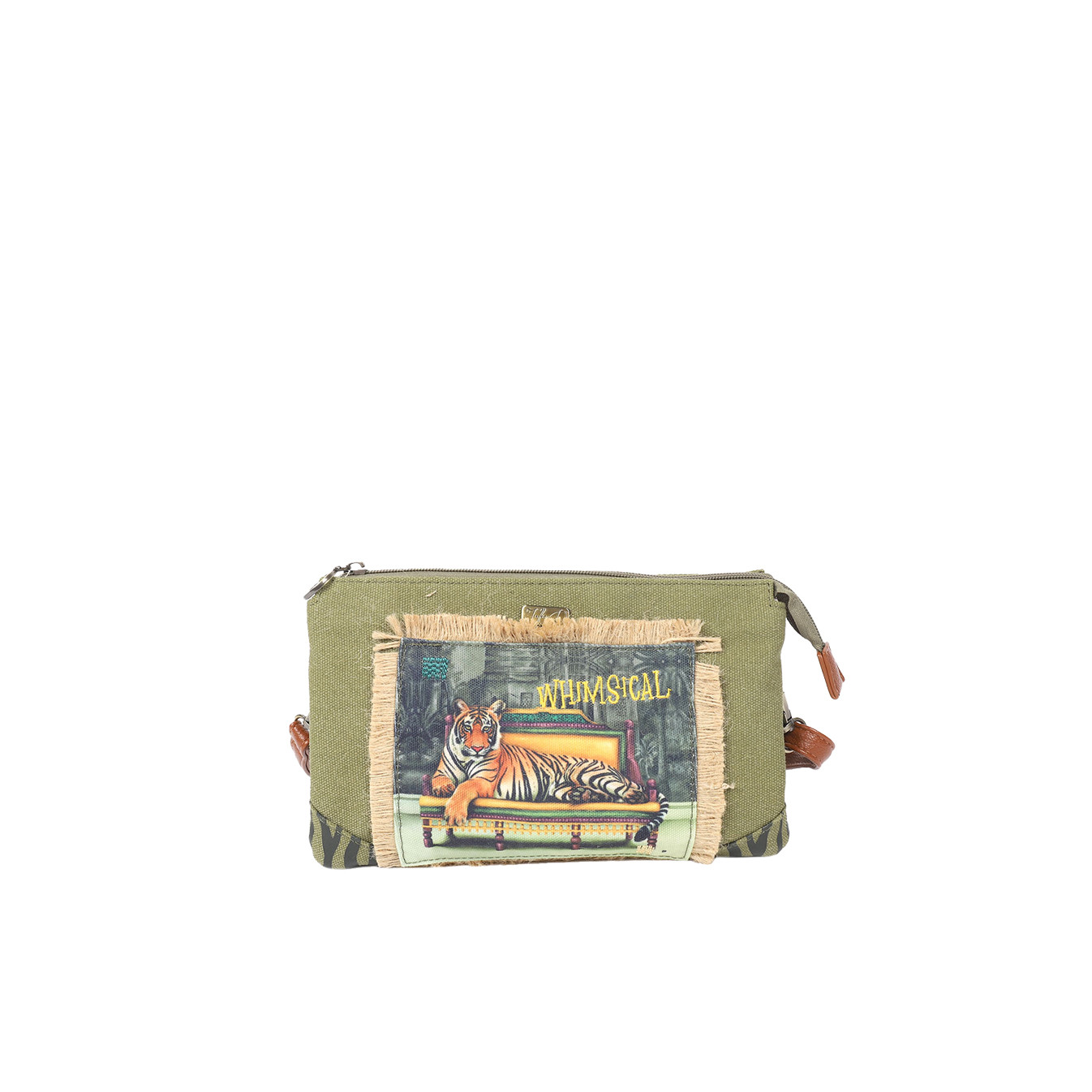 Whimsical Collection Crossopteryx Sac Porté Travers Tigre