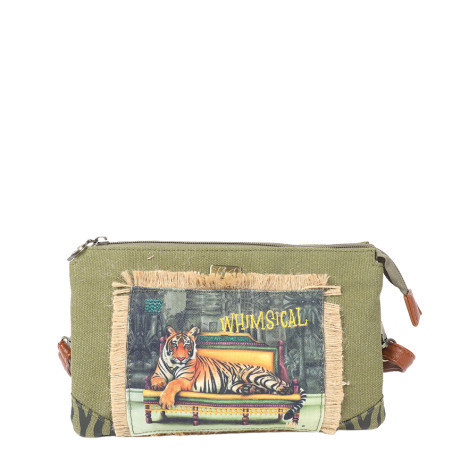 Whimsical Collection Crossopteryx Crossbody Tiger Bag