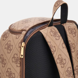 Guess Berta Sac A Dos Weekend 50 cm Latte Logo dos