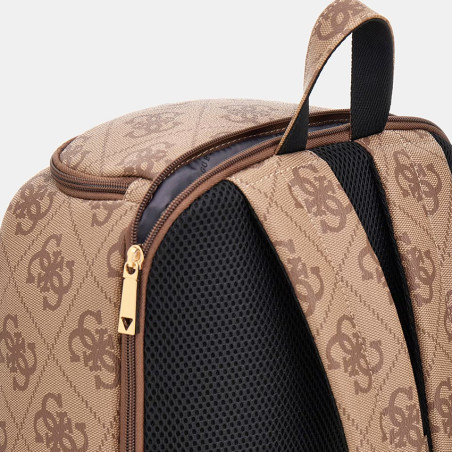 Guess Berta Sac A Dos Weekend 50 cm Latte Logo dos