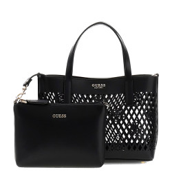 Guess Letty Mini Sac Shopping et Pochette 2 en 1 Black