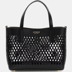 Guess Letty Mini Shopping Bag and Pouch 2-in-1 Black