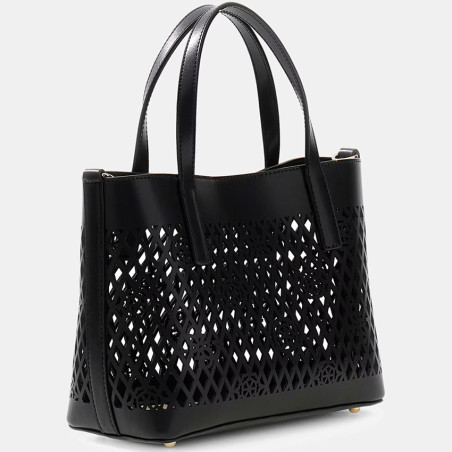 Guess Letty Mini Shopping Bag and Pouch 2-in-1 Black