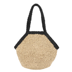 The Tropéziennes GAL-TZ-02 Natural Basket Handbag
