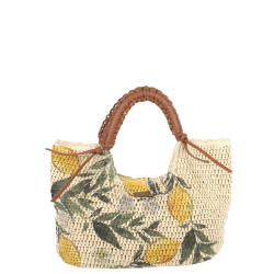Les Tropéziennes NAV-TZ-02 Handbag Basket Natural