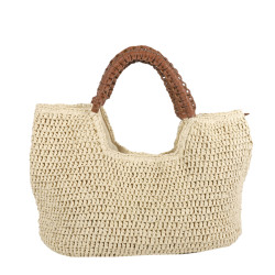 Les Tropéziennes NAV-TZ-02 Handbag Basket Natural