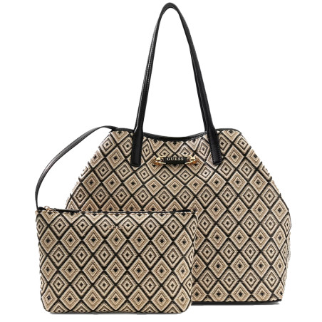 Guess Sophia Shopping Bag and Pouch 2-in-1 Black