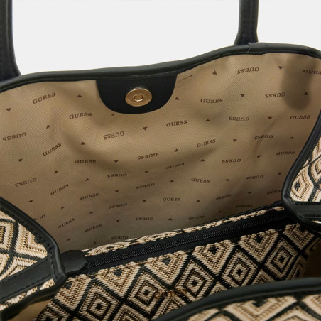 Guess Sophia Shopping Bag and Pouch 2-in-1 Black
