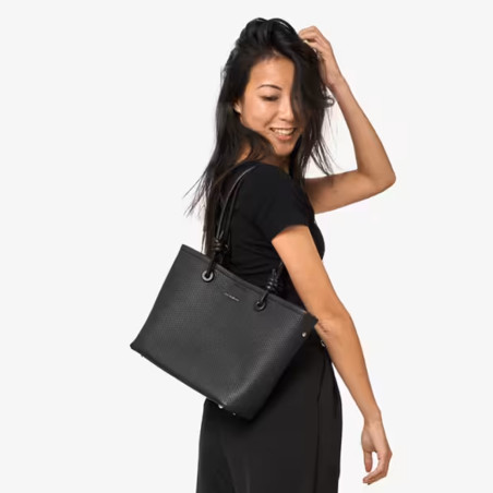 Chabrand Alice Shopping Tote Bag 12111 Black