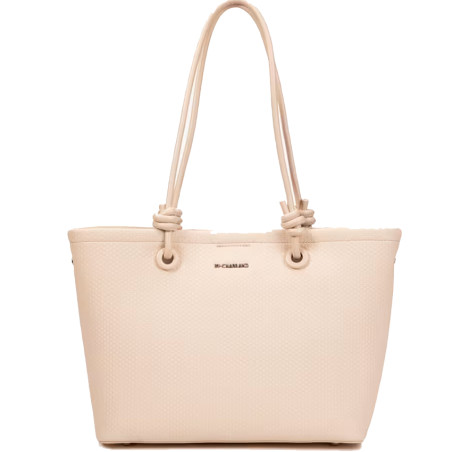 Chabrand Alice Shopping Tote Bag 12111 Ecru