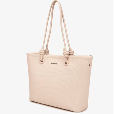 Chabrand Alice Shopping Tote Bag 12111 Ecru
