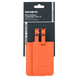 Samsonite TA Revolution Address Tag Orange