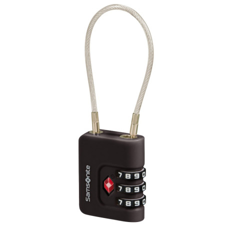 Samsonite TA Révolution Cadenas A Code TSA Black côté