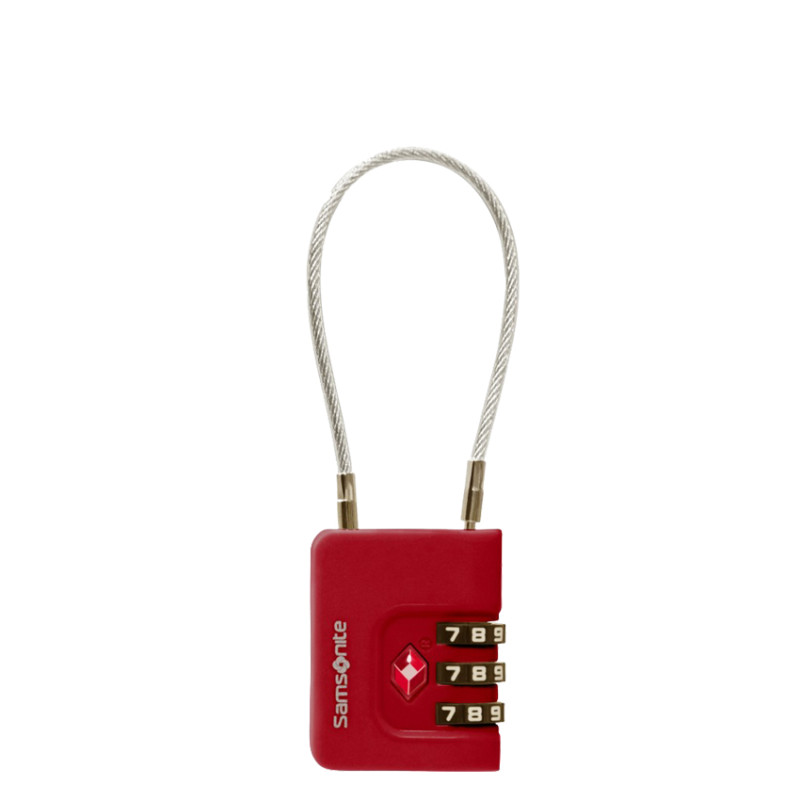 Samsonite TA Revolution TSA Combination Lock Red