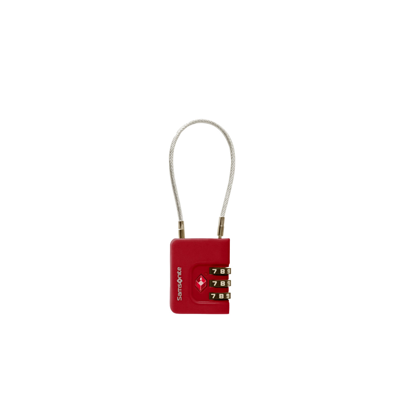 Samsonite TA Revolution TSA Combination Lock Red