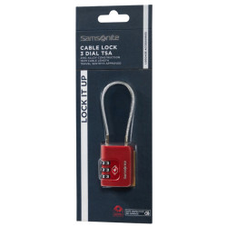 Samsonite TA Revolution TSA Combination Lock Red